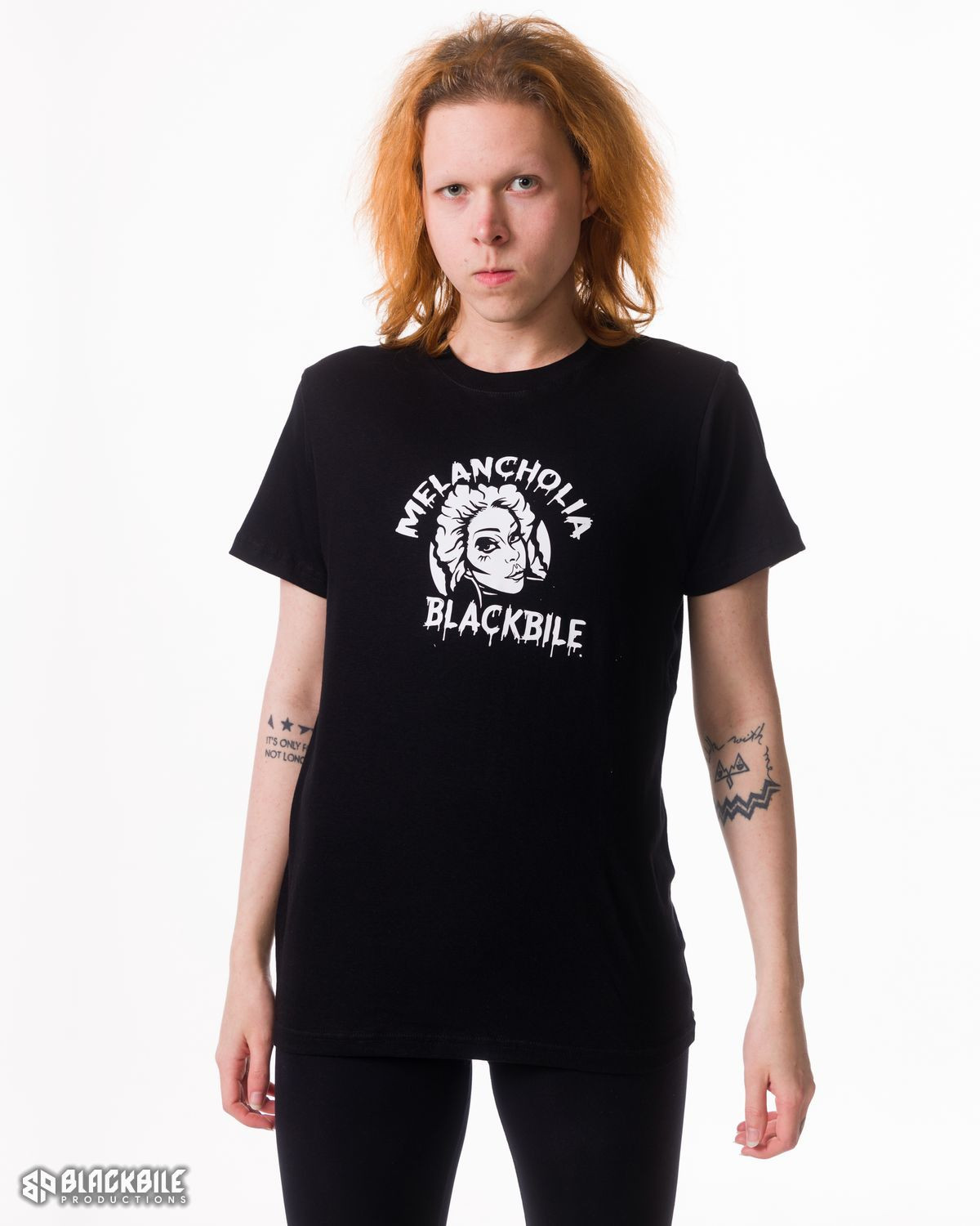 Black t-shirt Melancholia Blackbile