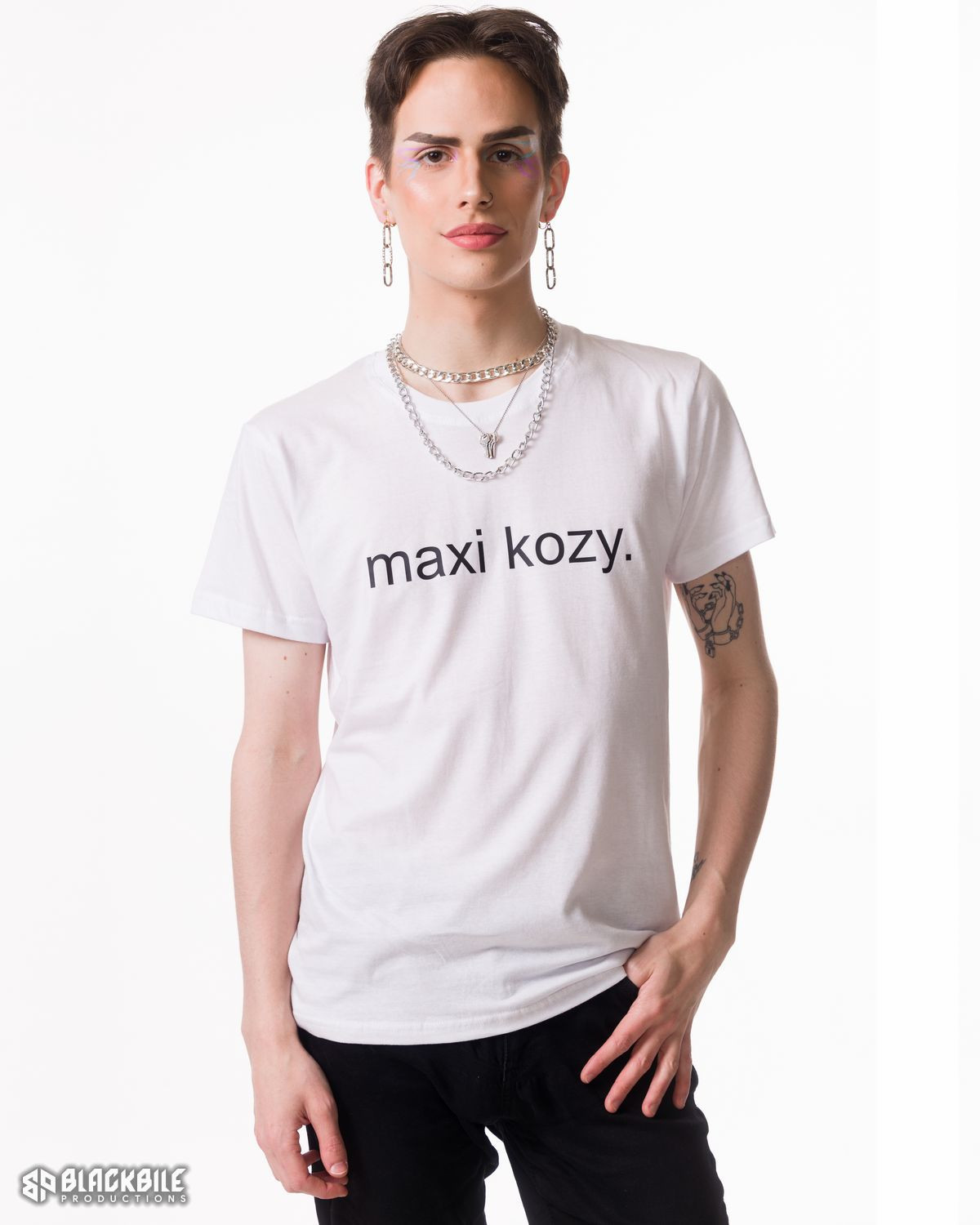 Bílé tričko Maxi Kozy 2