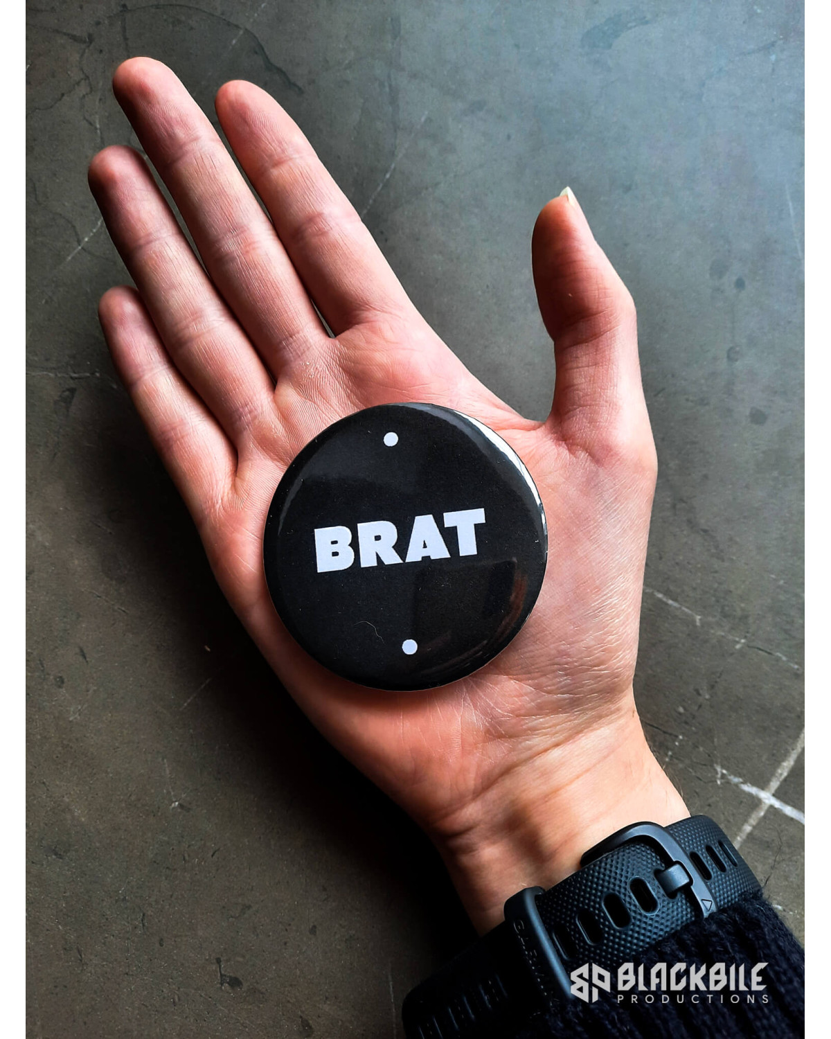 Big button badge Brat