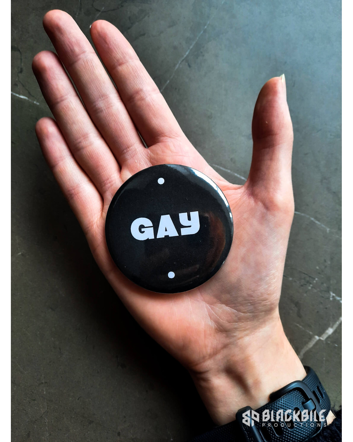 Big button badge Gay