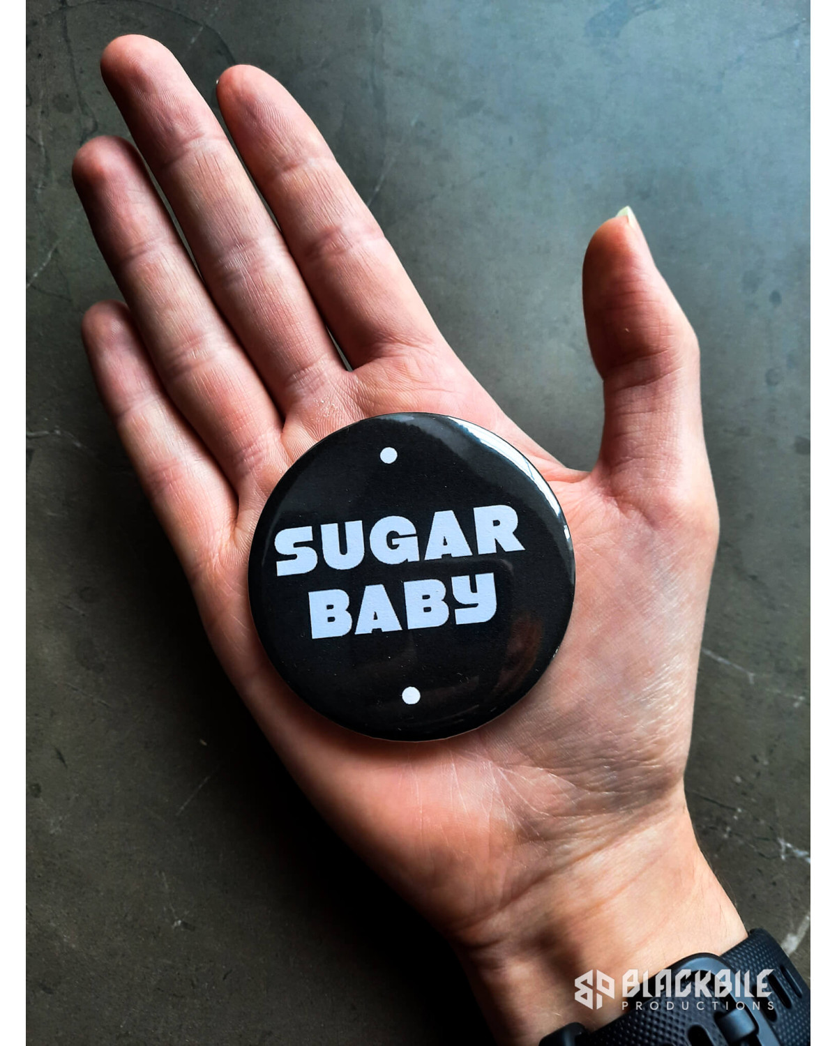 Big button badge Sugar Baby