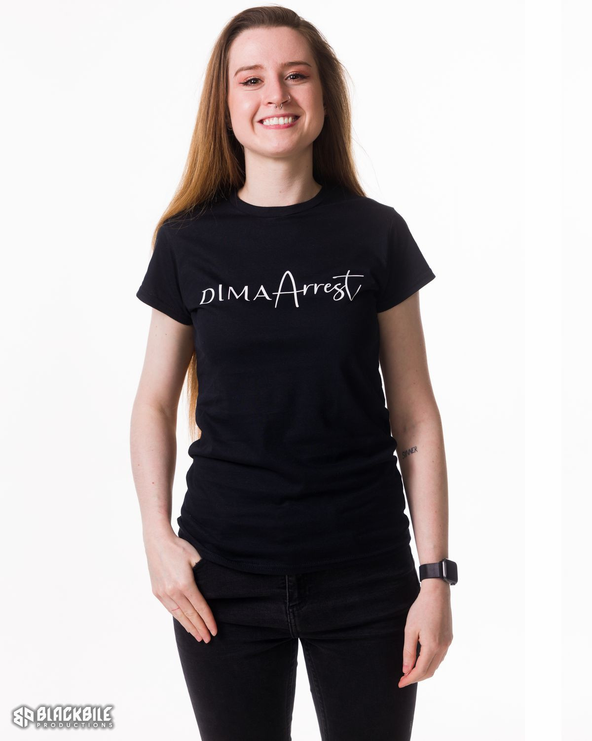 Black women’s t-shirt Dima Arrest