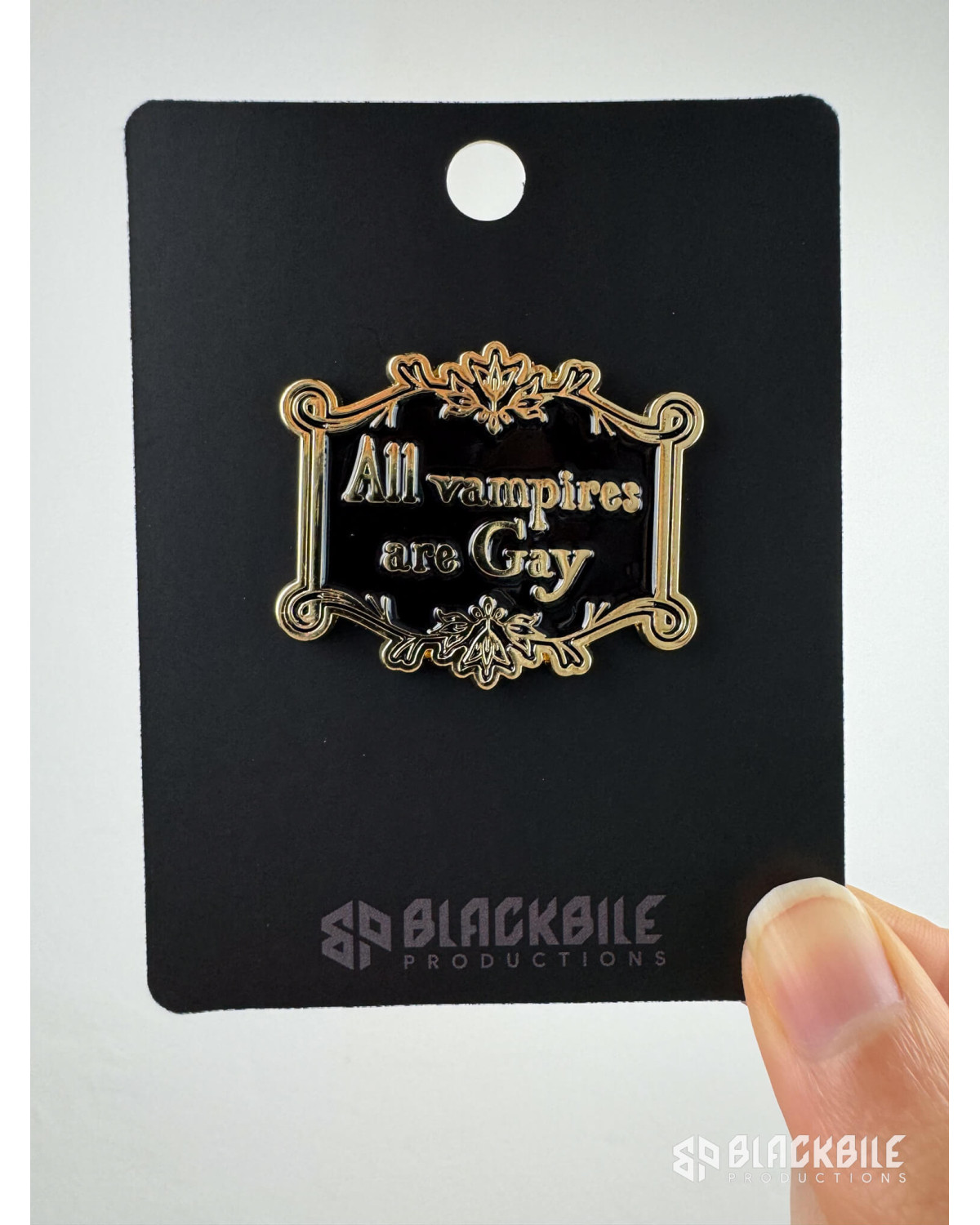 Enamel pin All Vampires Are Gay